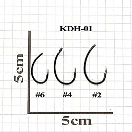 Kudos KDH-01 Sazan İğnesi (10 Adet)